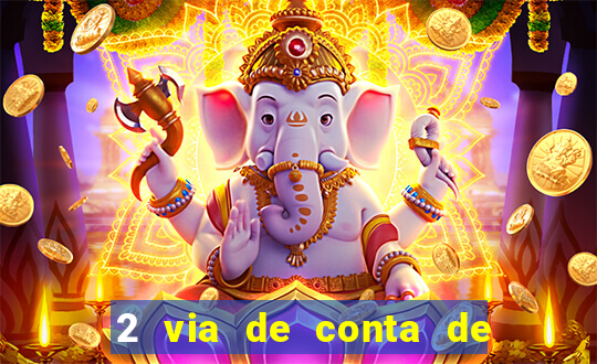 2 via de conta de luz coelba